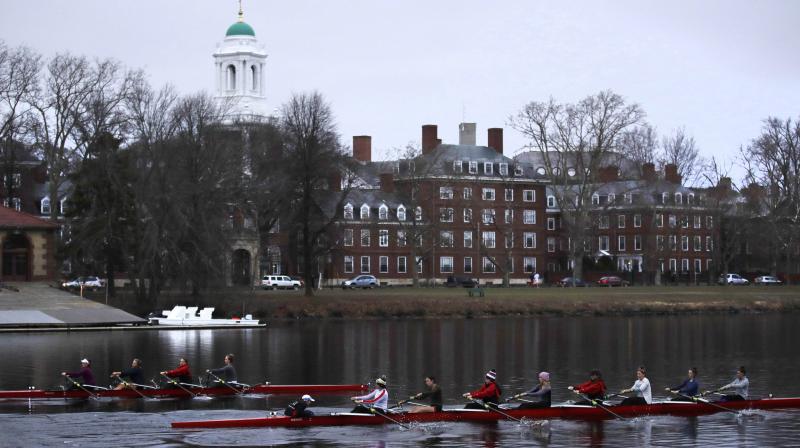 The 388-year-old institution is being sued by Students for Fair Admissions, an action group, for discriminating against Asian applicants. (Photo: AP)