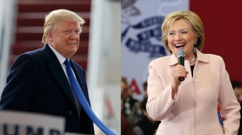 Democrat Clinton unleashed top surrogates including President Barack Obama to bolster her case in a final push, while billionaire Trump deployed wife Melania to soften the brash Republicans image. (Photo: AFP)