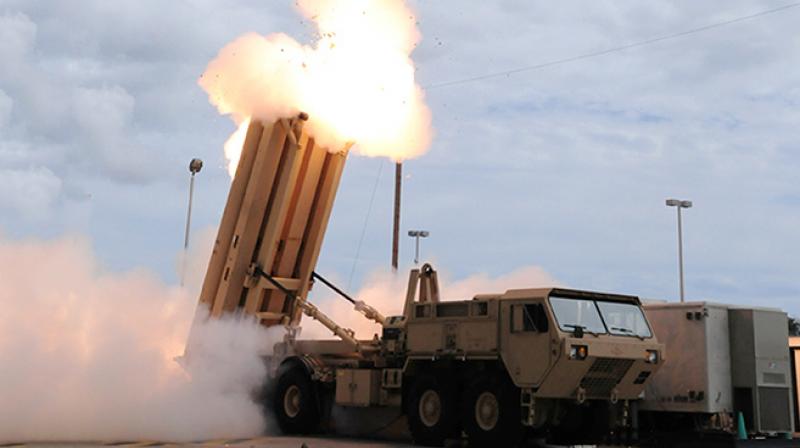 Seoul and Washington agreed to deploy the Terminal High Altitude Area Defence (THAAD) system in the South after North Korea conducted a series of missile launches in the wake of its fourth nuclear test in January. (Photo: AFP)