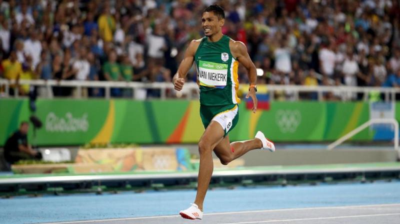 Wayde van Niekerk is the current world record holder, world champion and Olympic champion in the 400 meters.