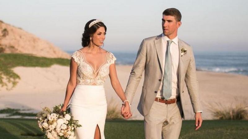 Phelps had confirmed in a Facebook post last week, that he had earlier got married to Nicole Johnson. (Photo: Instagram)