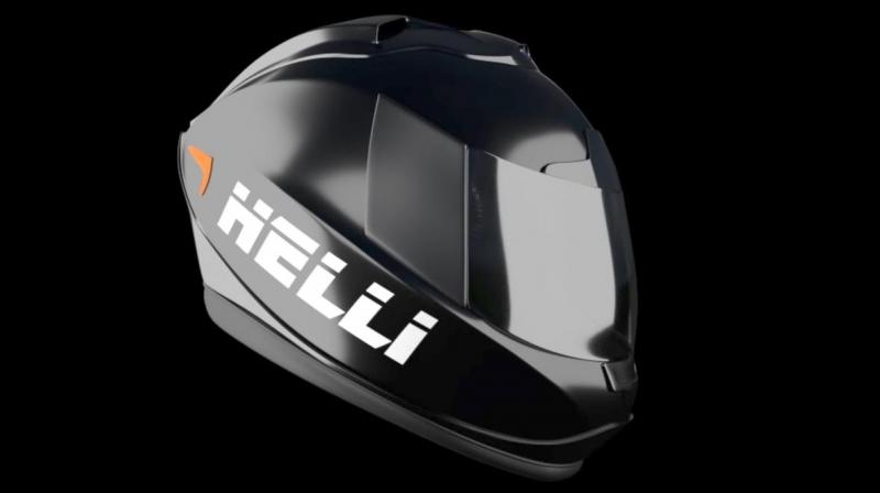 The helmet also comes with its head-mounted camera for recording (similar to a dashcam in a car) and two indicators for letting other motorists know which side are you turning.