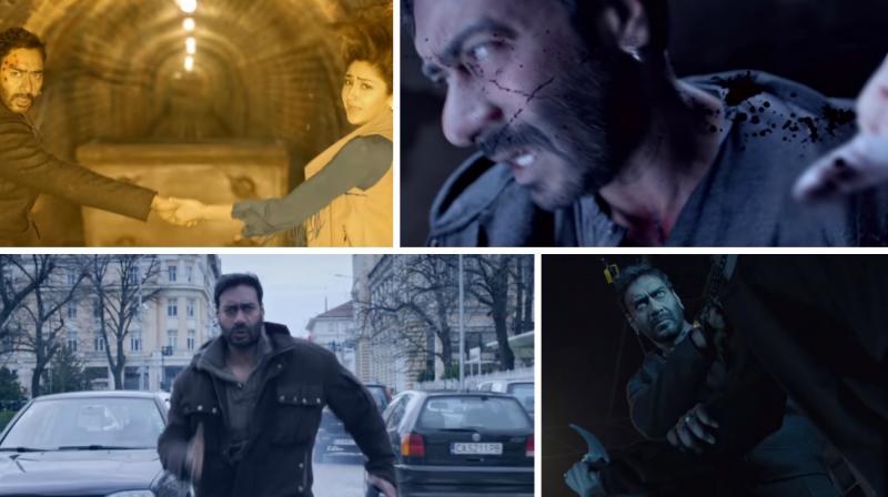 Screengrabs from the second trailer of Ajay Devgns Shivaay.