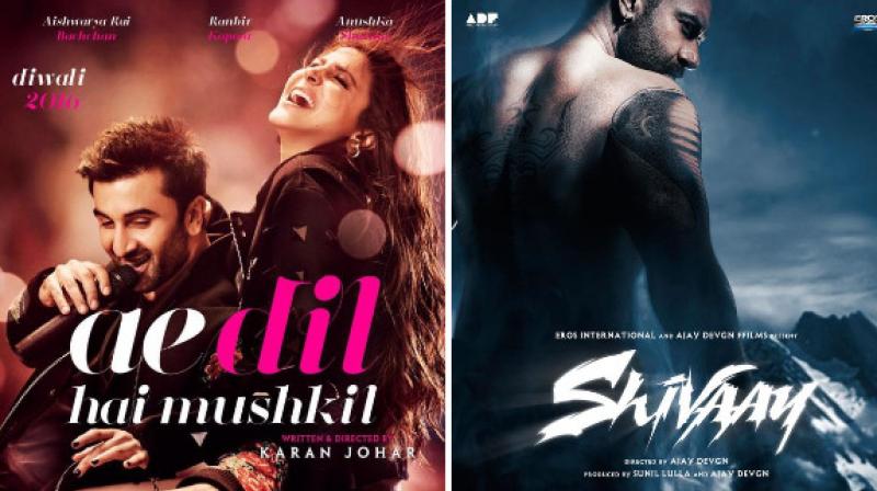 ADHM and Shivaay are both releasing on October 28.