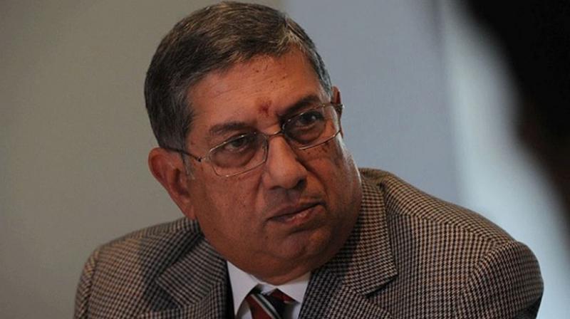 The Supreme Court had earlier asked how N Srinivasan (in picture) and Niranjan Shah could be representatives of state cricket bodies if they have been disqualified as the top cricketing bodys office-bearers. (Photo: AFP)