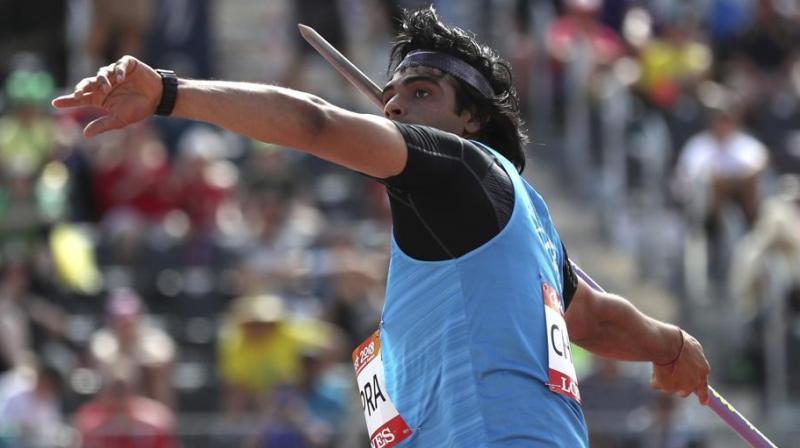 Neeraj was favourite for gold here after his 85.94m throw last month at Patiala during Federation Cup National Championships. (Photo: AP)