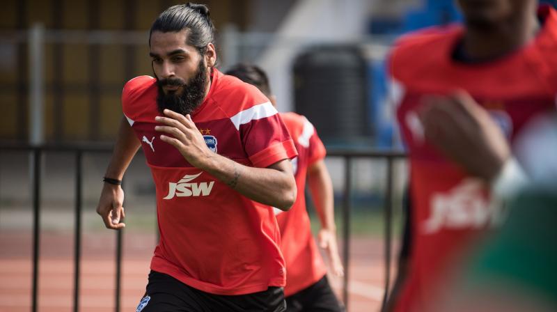 The Chandigarh-born defender said he is elated to have joined the club and had no second thoughts about the move. (Photo: BFC)