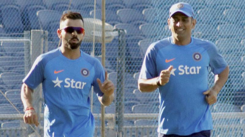 The leg-spinner also added that the strong bond between Dhoni and Virat Kohli will help the new captain grow as a leader. (Photo: PTI)