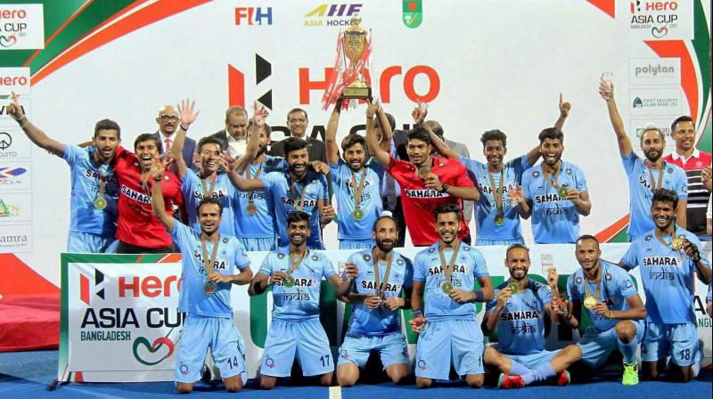 Marijnes style of working seems to be delivering at least going by the results of the Asia Cup, a title which India won after 10 years, beating Malaysia 2-1 in the final. (Photo: PTI)