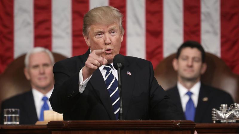 Tonight, I call upon all of us to set aside our differences, to seek out common ground, and to summon the unity we need to deliver for the people. This is really the key, Trump said. (Photo: AP)