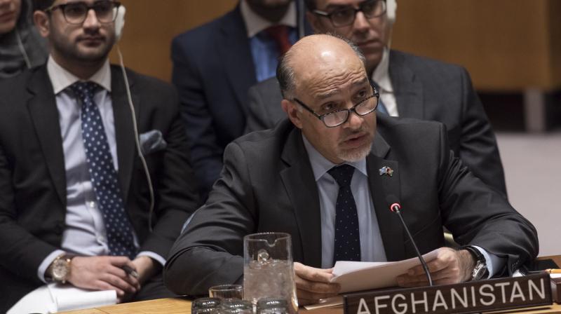 Afghanistans permanent representative to the UN, Mahmoud Saikal, made the serious allegation against the Inter-Services Intelligence in a tweet on Monday (Photo: Twitter/@MahmoudSaikal)