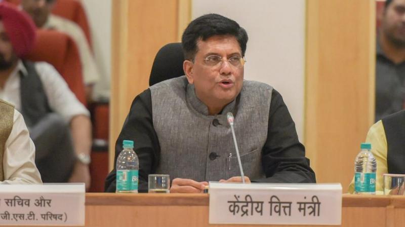 GST Council cuts tax rate on an array of products. Rakhis have been exempted from GST, tax on ethanol has been cut to 5 per cent, small handicrafts have been exempted, Goyal said. (Photo: PTI)