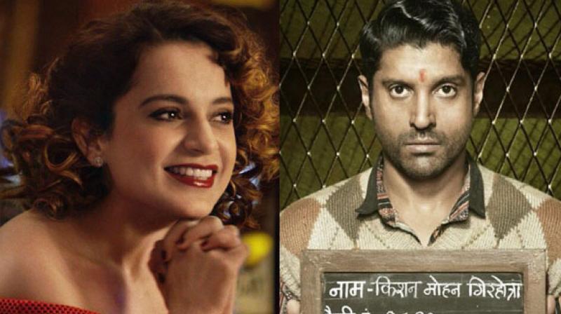 Farhan Akhtar and Kangana Ranaut.