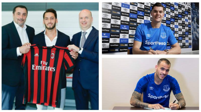 AC Milan and Everton are displaying huge intent in the transfer market (Photo: Twitter)