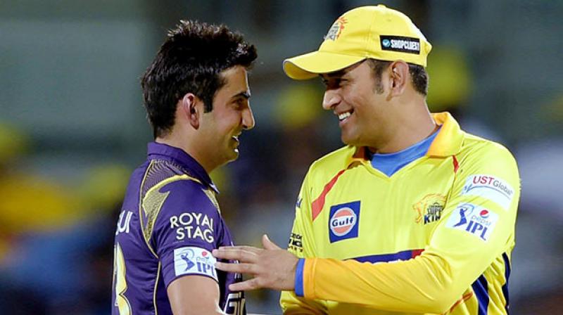 Gautam Gambhir previously admitted he had differences in opinion with former Team India skipper MS Dhoni(Photo: PTI)
