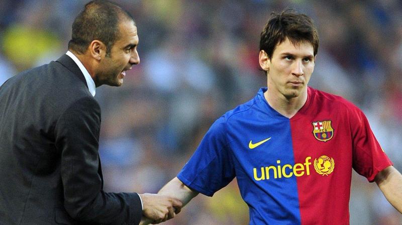 Manchester Citys interest in the Barcelona legend has been well-known given Pep Guardiolas admiration for the five-time Ballon dOr winner.  (Photo: AFP)
