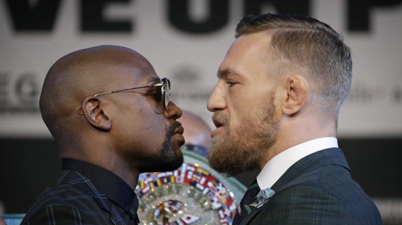 McGregor faces his first ever professional boxing contest against Mayweather, the undefeated former welterweight king who has come out of a two-year retirement to take on the Irish mixed martial arts star. (Photo: AP)