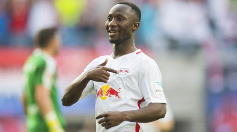 Naby Keita scored eight goals in 31 league appearances last term to help Leipzig finish runners-up in the Bundesliga title race. (Photo: AFP)