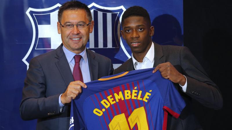 Dembele acknowledged that Barca had been interested in signing him last season, but he said he \would not have played what I needed to\. (Photo: AP)