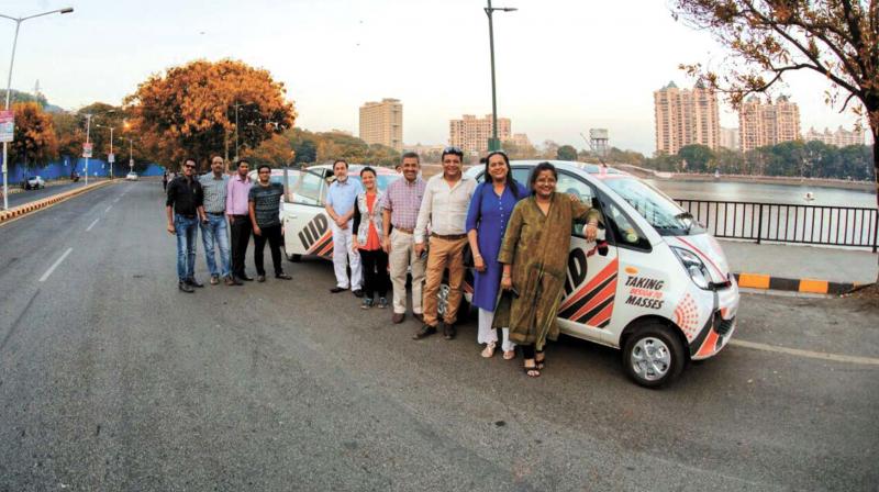 The total distance covered will be 15,000 kms in three Nano cars.