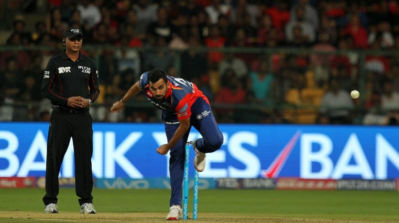 Zaheer Khan has been on fire today. (Photo: BCCI)
