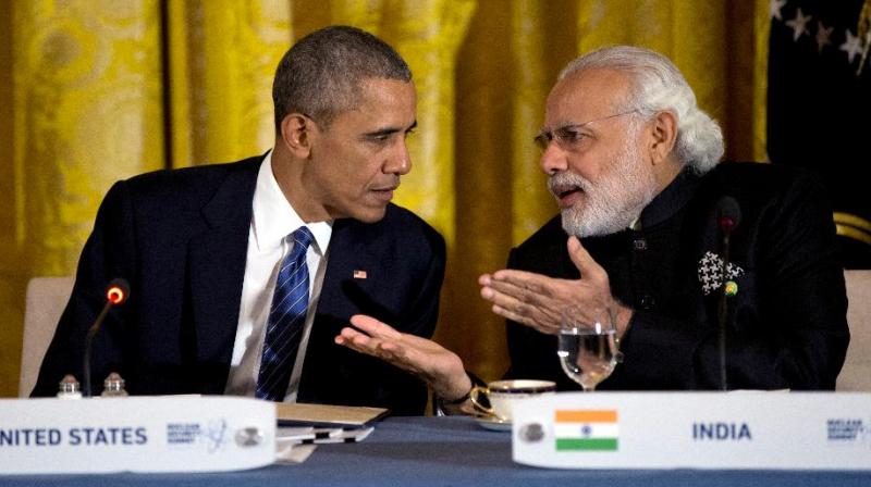 US President Barack Obama and Prime Minister Narendra Modi. (Photo: AP)