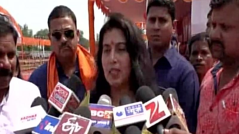 BJP national general secretary Saroj Pandeys comment drew strong criticism from the main opposition party, the Congress. (Photo: ANI)