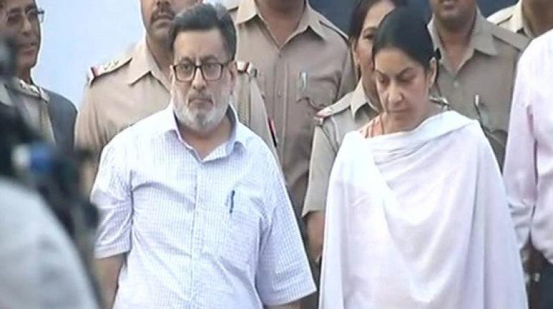 Nupur and Rajesh Talwar, parents of Aarushi Talwar, who was murdered in 2008. (Photo: ANI)