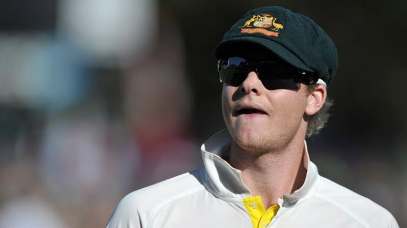 Steve Smith was accused of setting a defensive field. (Photo: AFP)