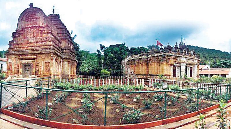 The Kumaraswamy and Parvati temple complex in Sandur mining hills. (Photo: DC)