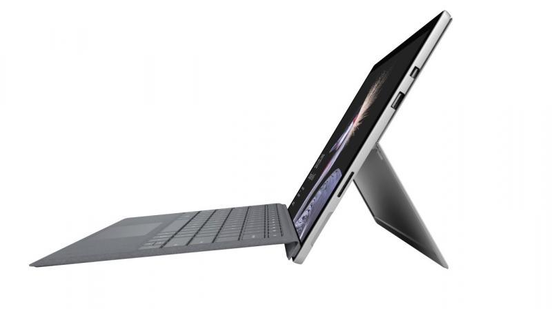 The Surface Pro images leaked by @evleaks show a device that is slimmer and has slightly more rounded edges than the Surface Pro 4.