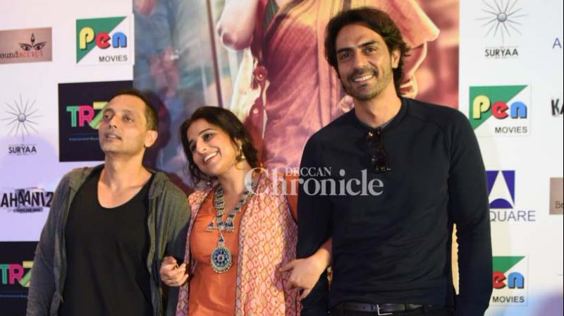 Vidya, Arjun, Sujoy promote Kahaani 2 in Delhi