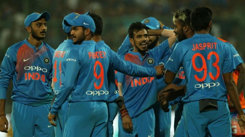 Yuzvendra Chahal got an early breakthrough for India. (Photo: BCCI)