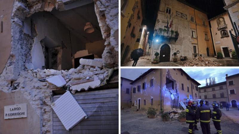 2 earthquakes hit central Italy, no deaths reported