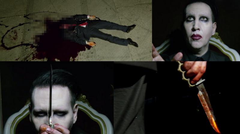 Screengrabs from the video.