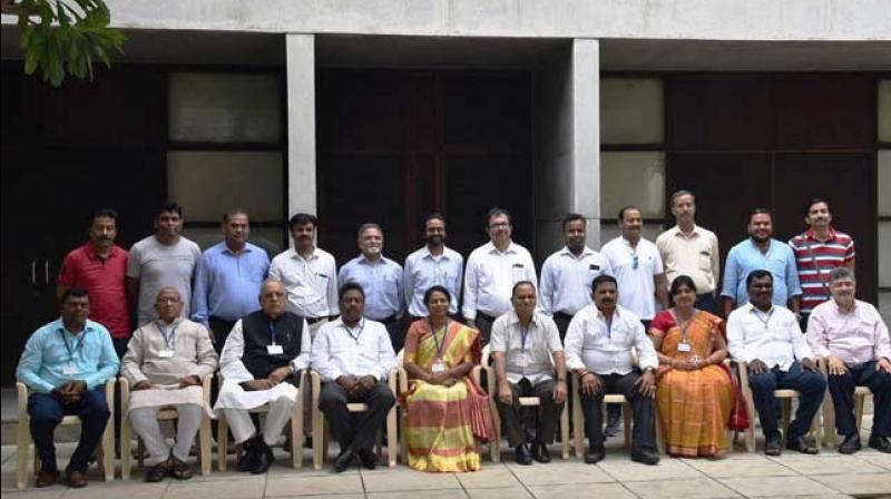 A group of ministers from Jharkhand are taking lessons in management and leadership at IIM Ahmedabad. (Photo: Twitter | ANI)