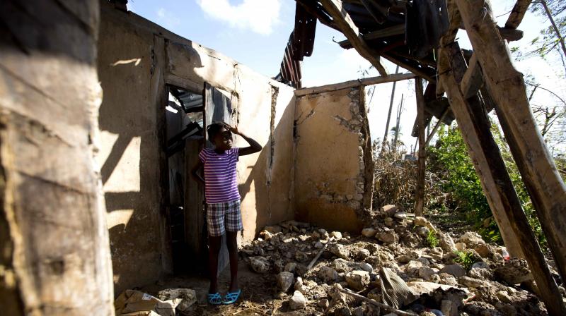 Leave or rebuild: Haiti hurricane victims face choice