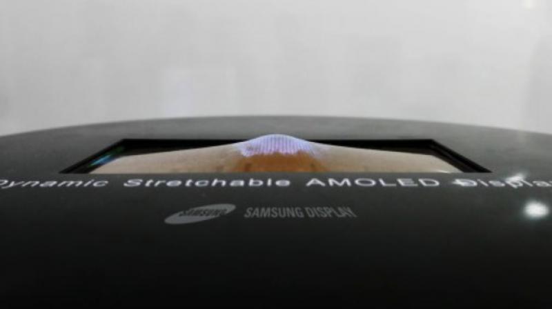 Stretchable displays are the next version of the flexible display market, which includes curved and rollable displays.