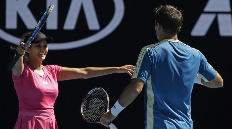 Sania Mirza has won three mixed doubles titles so far, the last being the 2014 US Open with Brazilian Bruno Soares. (Photo: AP)