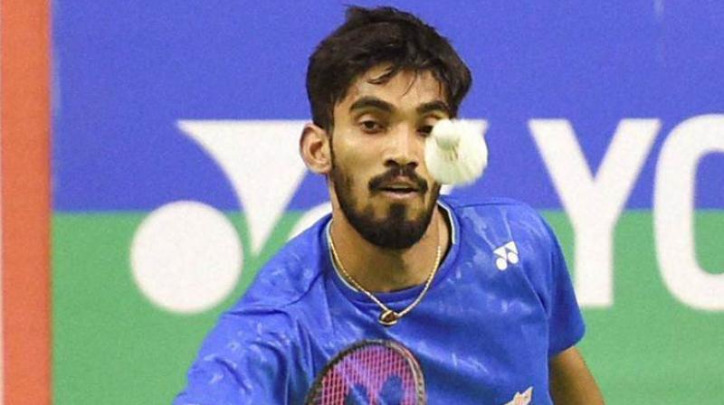 Kidambi Srikanth struggle with his precision and placement of strokes and it helped Son Wan Ho. (Photo: PTI)