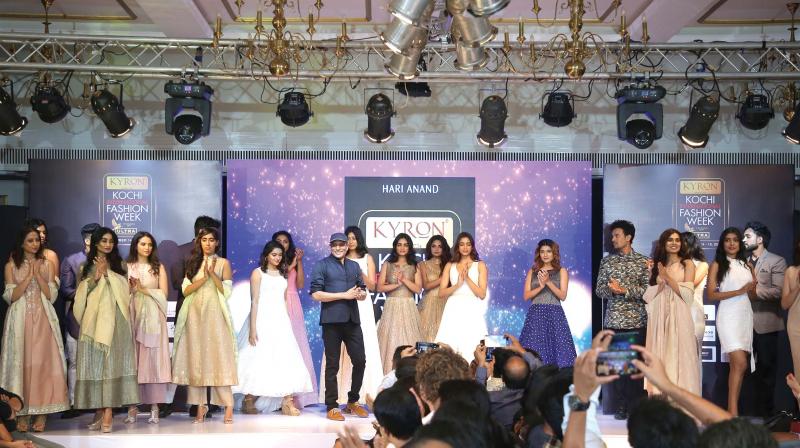 The opening day witnessed renowned designer Dr Sanjana Jon showcasing her collections Beautiful Bashful Brides, which represents purity and serenity of brides today.