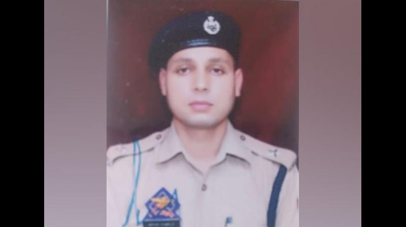 He headed the counter terrorism wing of Jammu and Kashmir Police in District Kulgam from the last one-and-a-half years and had played a key role in the killing of terrorists in the area. (Photo: ANI)