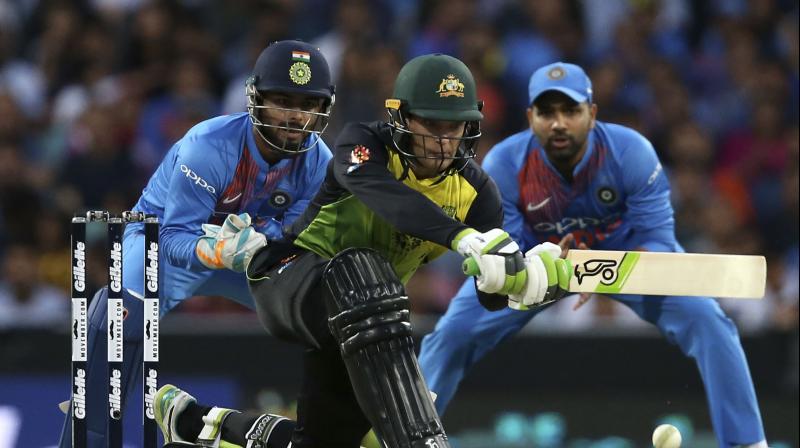 Australias wicket-keeper Alex Carey believes that his team will give India a tough competition in the T20 series as the recently concluded Big Bash League has the Aussies in T20 mode. (Photo: AP)