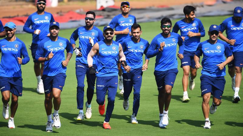 The seven-match series comprising two T20 Internationals and five ODIs against a struggling Australian side, will be Indias last international assignment before the World Cup starting May 30 in England and Wales. (Photo: AFP)