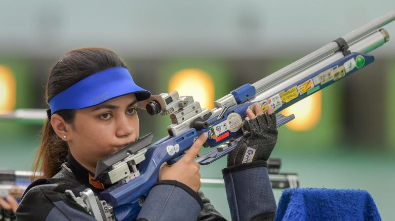 Chandela, who had secured a Tokyo Olympic quota in the last World Championships, was fourth in the qualifications with 629.3. (Photo: PTI / File)