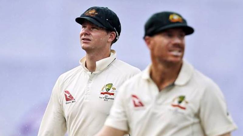 Australia captain Smith and Warner, his deputy, were both given 12-month suspensions from state and international fixtures by Cricket Australia for their roles in a ball-tampering scandal during a Test match in South Africa in March last year. (Photo: AP)