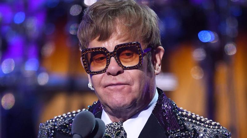 Elton John performs on stage during the \Elton John: Im Still Standing - A GRAMMY Salute\ concert at The Theater at Madison Square Garden in New York on January 30, 2018. (Photo: AFP)