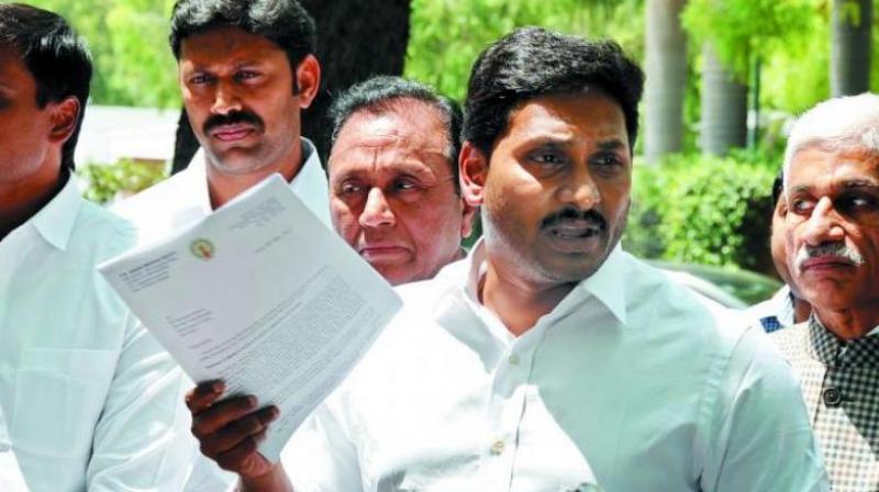 Expectations of relief from pollution is rising as YSR Congress Party Chief YS Jagan Mohan Reddys Praja Sankalp Yatra enters Yerraguntla on Thursday.