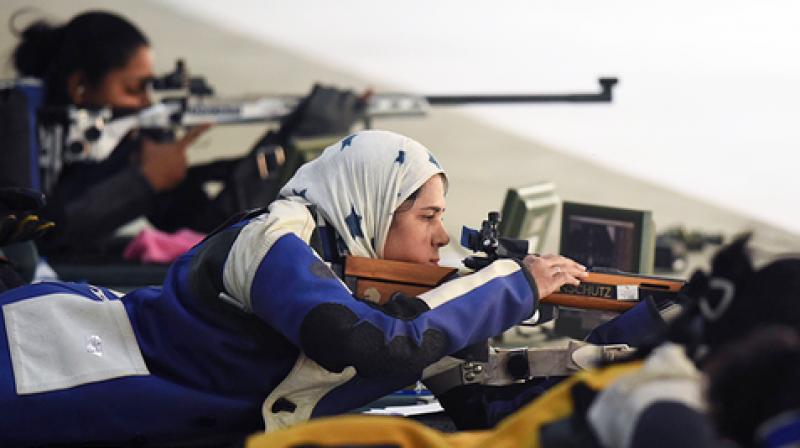 National Rifle Association of India (NRAI) Secretary General DV Seetharama Rao on Wednesday said when Pakistani shooters will come; they will allow them to participate in the upcoming Shooting World Cup. (Photo: AFP)