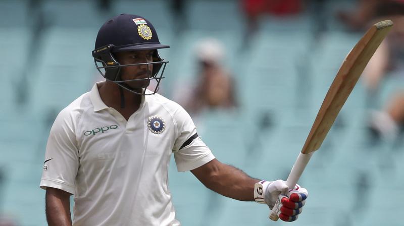 Mayank Agarwal was not even part of Indias original squad for the tour of Australia but a series of coincidences led to his Test debut and he instantly impressed. (Photo: AP)